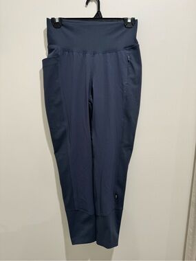 REI‎ Co-op Cropped Performance Leggings Blue Gray Size Small